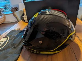 Casco Bell Race Star Flex DLX Carbono Talla M