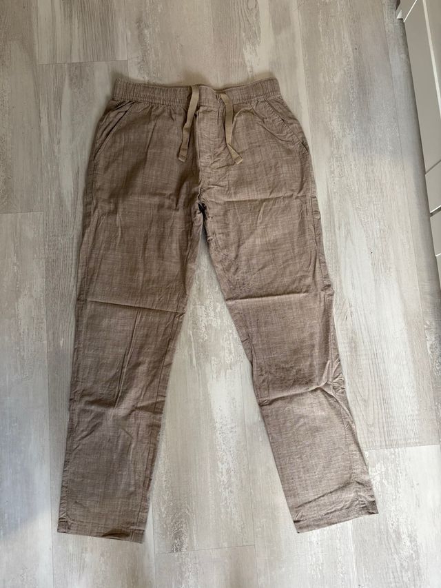 Pantalones Jogger Hombre Marrones