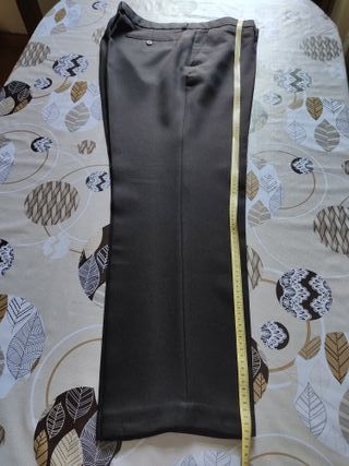 PANTALON DE TRAJE NEGRO PARA HOMBRE