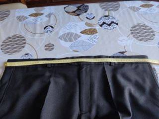 PANTALON DE TRAJE NEGRO PARA HOMBRE