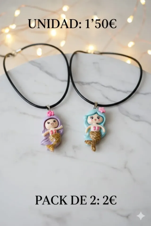 Colgantes de cristal con cordón