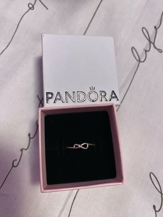 Anillo Pandora Nudo Infinito Plata