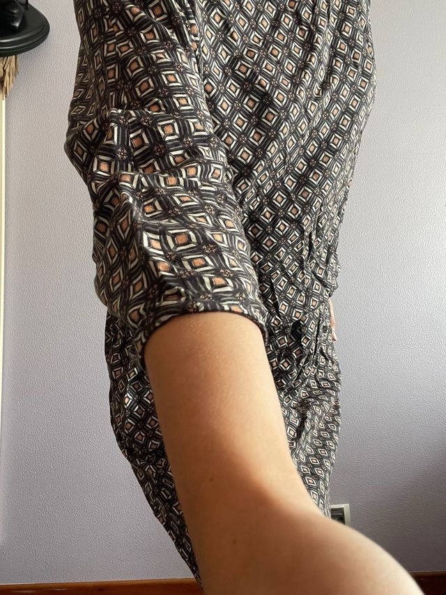 Vestido Zara estampado Talla M