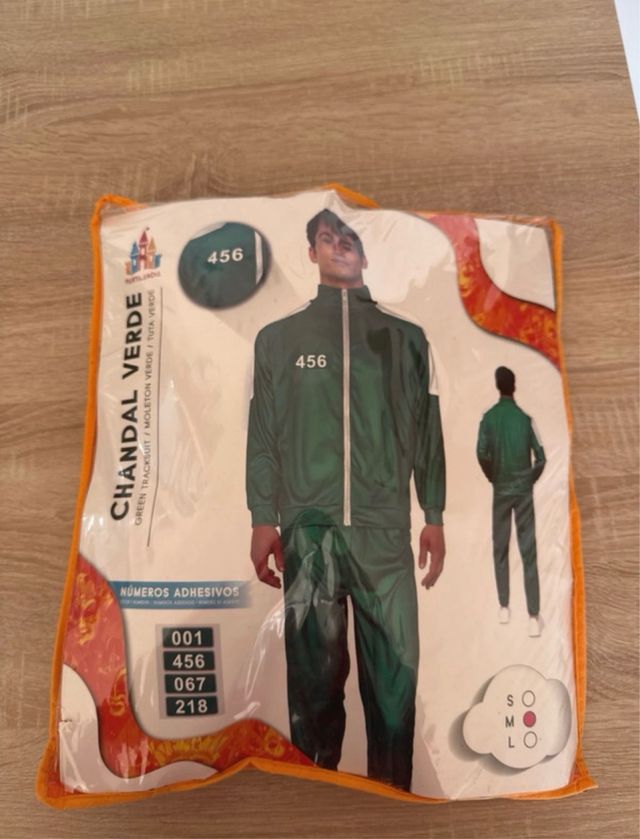 Disfraz Juego del Calamar Talla M