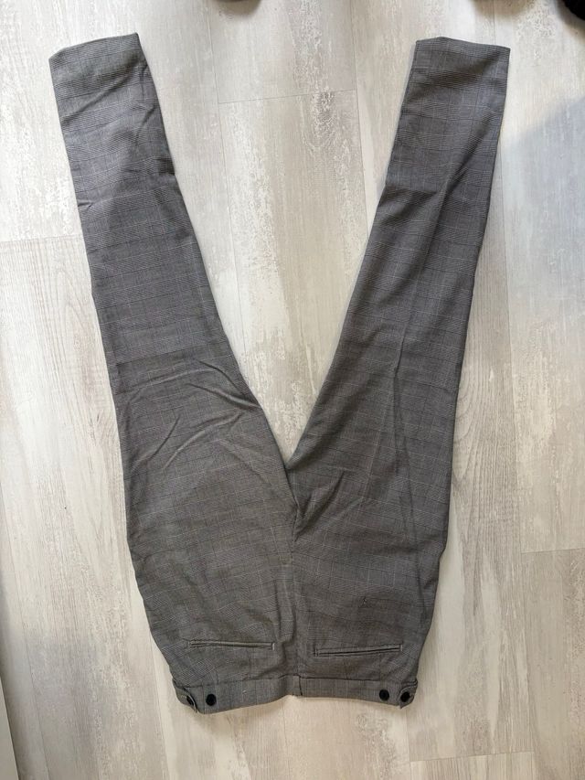 Pantalón de vestir a cuadros