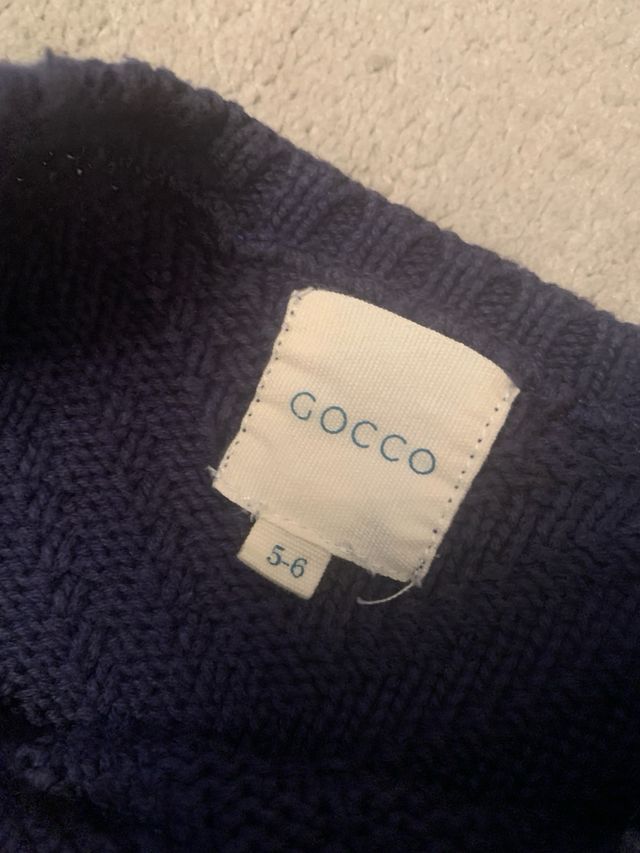 Jersey Gocco niño azul 5-6 años