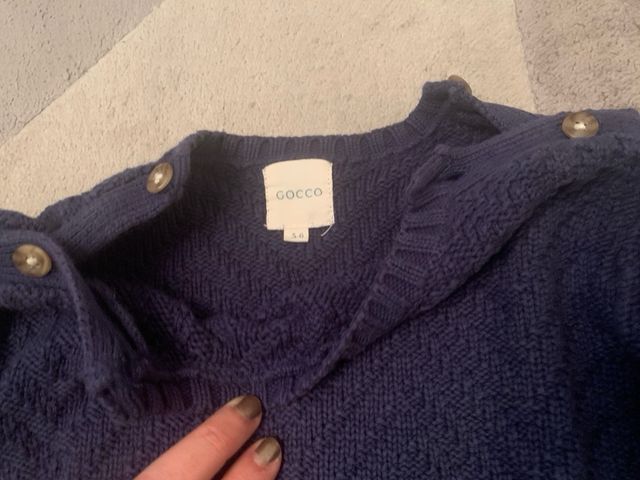 Jersey Gocco niño azul 5-6 años