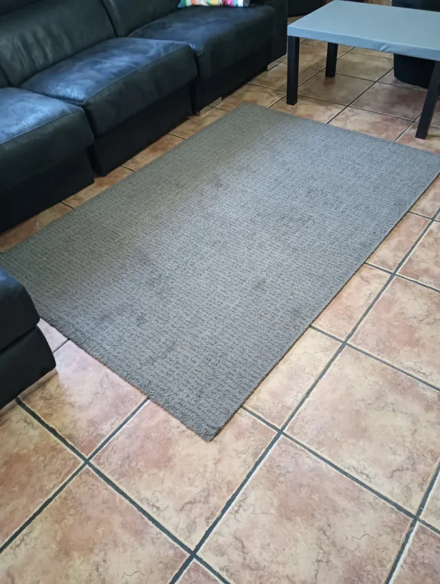 Alfombra IKEA LANGSTED Gris