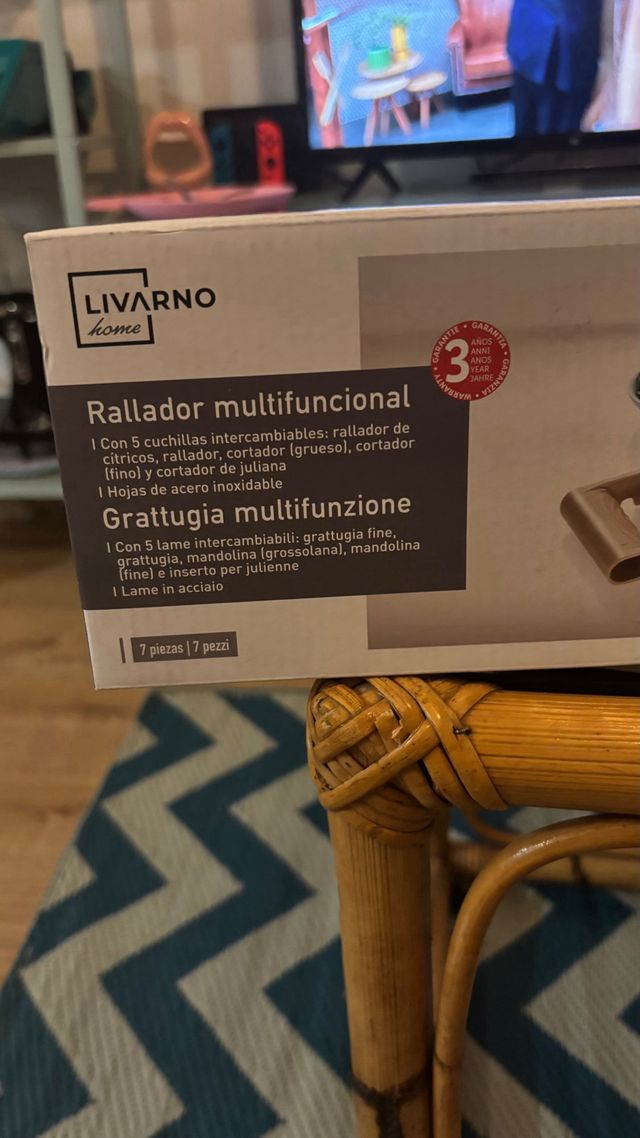 Rallador Multifuncional Livarno Home A ESTRENAR