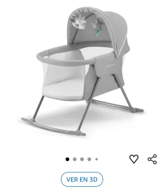 Minicuna plegable Kinderkraft