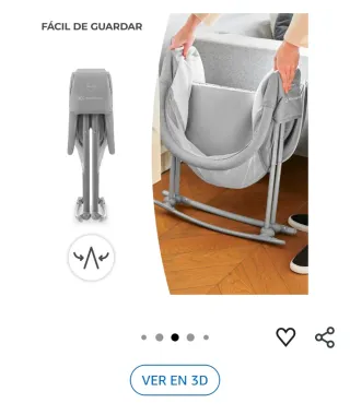 Minicuna plegable Kinderkraft