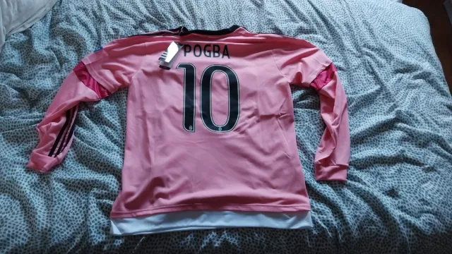 Camiseta Juventus Adidas Manga Larga Rosa