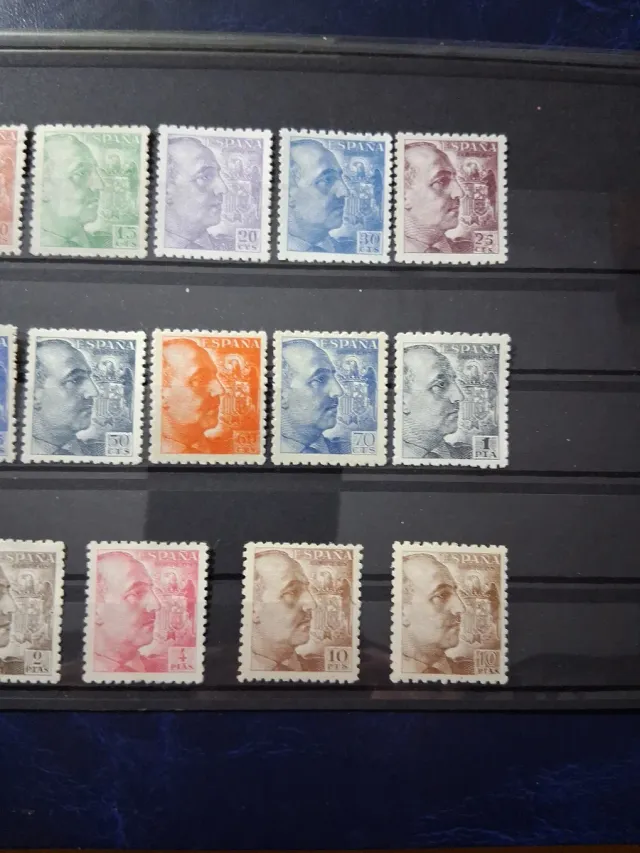 Sellos España Serie 1940-1945