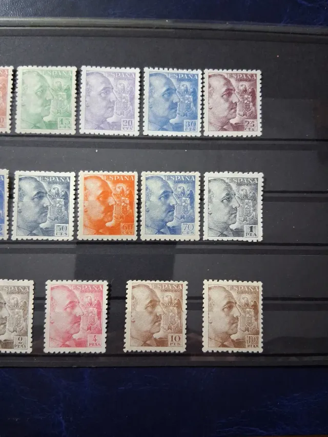 Sellos España Serie 1940-1945