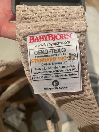 Mochila BabyBjörn One Air Malla 3D Rosa Perla