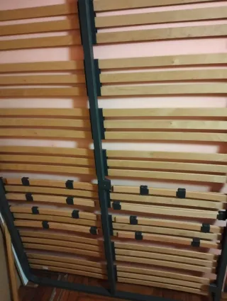 Somier láminas madera 135cm