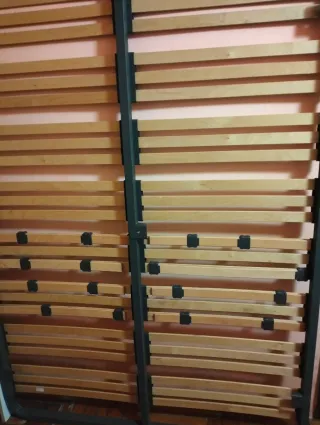 Somier láminas madera 135cm