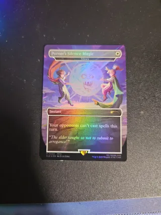 Carta MTG Silence Magic Foil FF Secret Lair