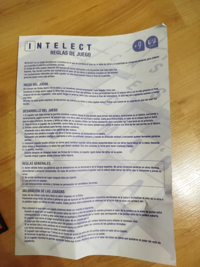 Juego de mesa Intelect Deluxe