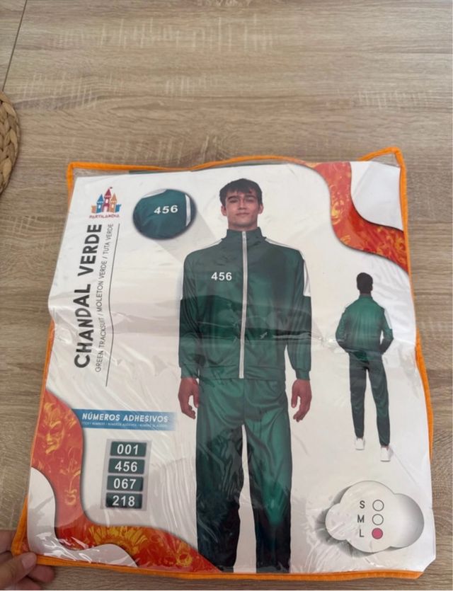 Disfraz Juego del Calamar Talla L