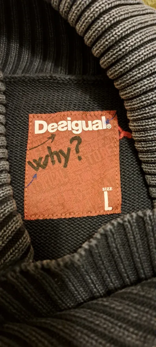 Jersey hombre Talla L Desigual