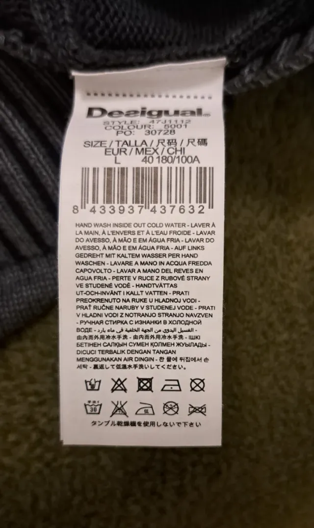 Jersey hombre Talla L Desigual