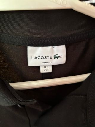 Polo Lacoste Negro