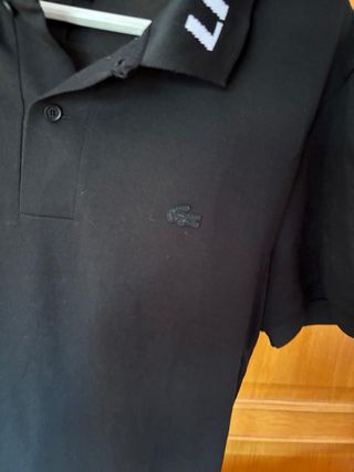 Polo Lacoste Negro