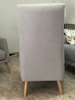 2 Butacas KIBUK Gris Perla