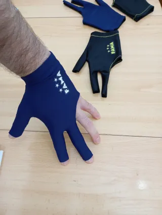 Guante de billar FAMA azul