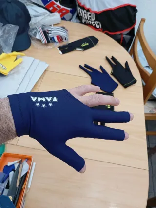 Guante de billar FAMA azul