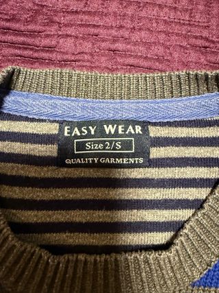 Jersey Rayas Hombre Easy Wear Talla S