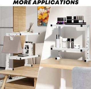 Organizador escritorio 2 niveles metal