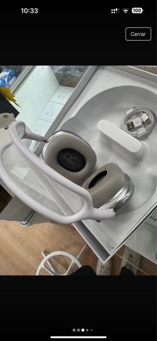 auriculares  Max Azul/Gris