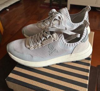 Zapatillas Scalper Mujer Talla 38 Gris/Blanco