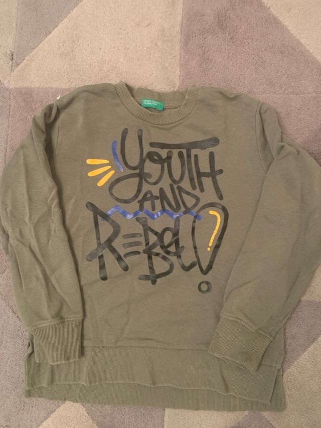 Sudadera Benetton Youth and Rebel 7-8 años