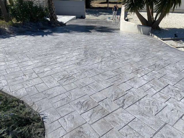 Emptesa de Hormigón Impreso Pulido Frastado