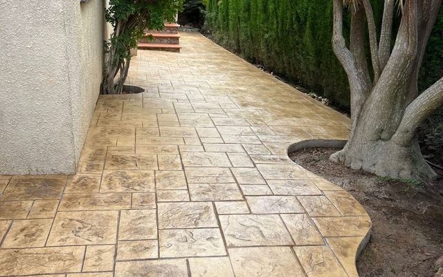 Emptesa de Hormigón Impreso Pulido Frastado