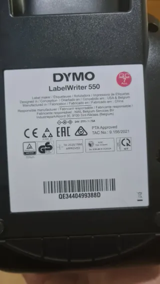 Impresora Dymo LabelWriter 550