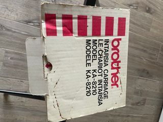 Brother Intarsia Carriage KA-8210
