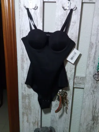 Body Manila Negro Talla Única