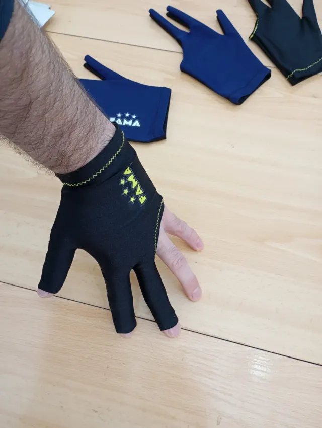 Guante de billar FAMA negro