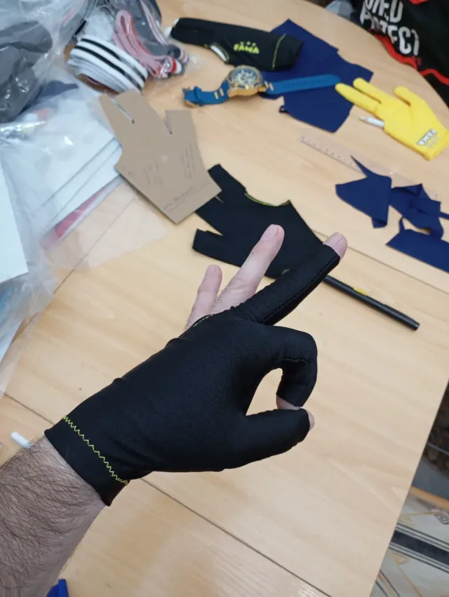 Guante de billar FAMA negro