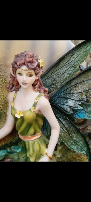 Piatto LES Alpes Fata e Cervi bello pesino h 28