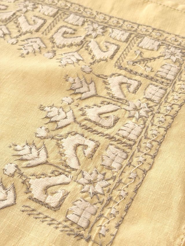 Mantel de hilo bordado Lagartera