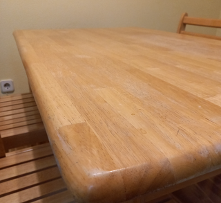 Mesa de madera 120x75 y 4 sillas - Comedor-cocina