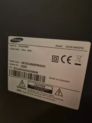 Televisor Samsung Negro