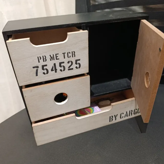 Organizador de escritorio de madera