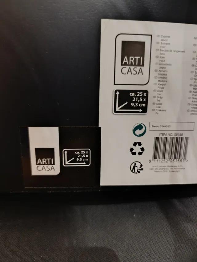 Organizador de escritorio de madera