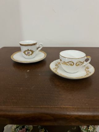 Tazzine Limoges France in Porcellana